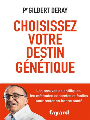cover image of Choisissez votre destin génétique